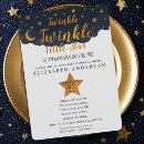 Search for starry baby shower invitations Night