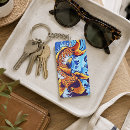 Search for contemporary art keychains Orange
