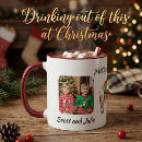 Recherche de noël vert et rouge tasses Pour eux