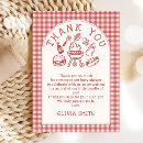 Search for bbq party thank you cards Gingham