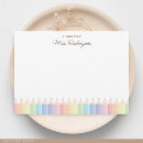 Search for pencil note cards Teacher appreciation
