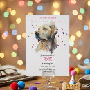 Recherche de chiot labrador invitations Aquarelle