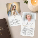 Search for catholic prayer sympathy cards Virgin mary