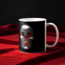 Search for red skull mugs Horror