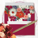 Search for burgundy wedding envelopes Boho bohemian