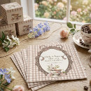 Search for brown plaid napkins Fall baby shower