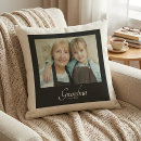 Search for grandchild pillows Typography