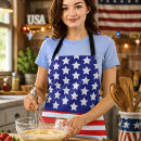 Search for stars and stripes aprons Red white and blue
