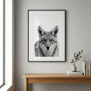 Recherche de têtes art Impression