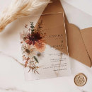 Search for florals square invitations Couple