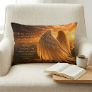 Search for angel wings pillows Scripture