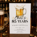 Search for eighty five birthday invitations 85th birthday party