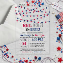 Search for of july invitations Patriotic party celebration