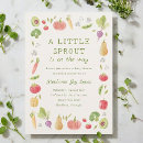 Search for vegetable invitations Greenery