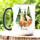Search for rustic fox mugs Woodland animals