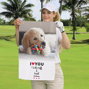 Search for dog golf towels Pet photo template