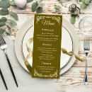 Search for floral border menus Classic