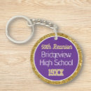 Search for class reunion keychains Purple