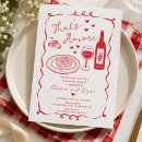 Search for whimsical rehearsal dinner invitations Pasta