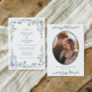 Recherche de florales vintages de mariage invitations Élégant