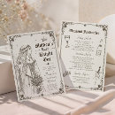 Search for vintage bachelorette party invitations For her