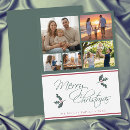 Search for red green white christmas cards Family photo collage
