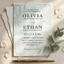 Search for green foliage wedding invitations Botanical garden