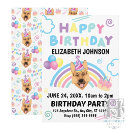 Search for german shepherd birthday invitations Puppy