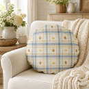 Search for blue bee pillows Honeybee