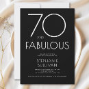 Search for seventy and fabulous invitations 70th