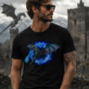 Search for blue flame tshirts Dragon