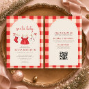 Search for santa baby invitations Winter baby sprinkle