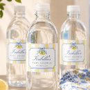 Search for lemon water bottle labels Gender neutral