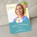 Recherche de infirmière retraite invitations Bleu