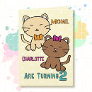 Search for boy twin birthday cards Cute