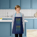 Search for add your name aprons Colourful