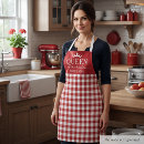 Recherche de reine rouge tabliers Reine de la cuisine