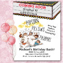 Search for movie birthday invitations Boy