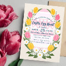Search for eggs invitations Floral