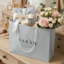 Search for dusty blue gift bags Maid of honour
