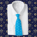 Recherche de hanukah cravates Bleu