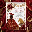 Recherche de charra quinceanera invitations Roses rouges