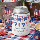 Search for red white blue can coolers Summer party