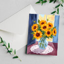 Search for sunflower paintings cards Yellow