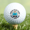 Search for 40th golf balls Cheers to 40 years