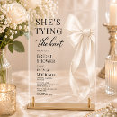 Search for acrylic bridal shower invitations Bride to be