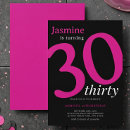Search for turning 30 invitations Typography