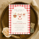 Search for apple orchard invitations Apple of our eye