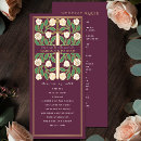 Search for white and gold wedding programs Floral