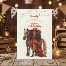 Recherche de far west invitations Cowgirl